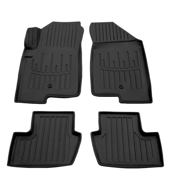 Автомобильные 3D коврики в салон для Jeep Compass І 2006-2016 / Высокий борт