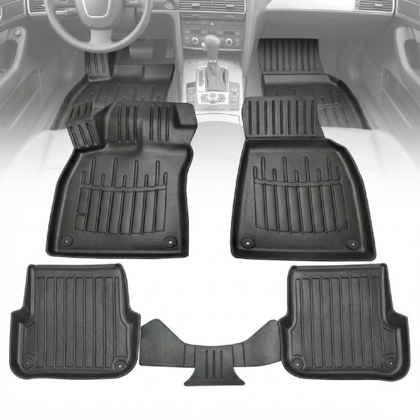 3D Автомобільні килимки Audi A6 C6 2004-2006 5 шт