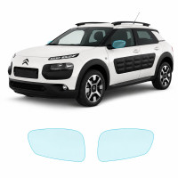Антигравийная защитная бронепленка по лекалам для Citroen C4 Cactus I 2014-2017 - зеркала