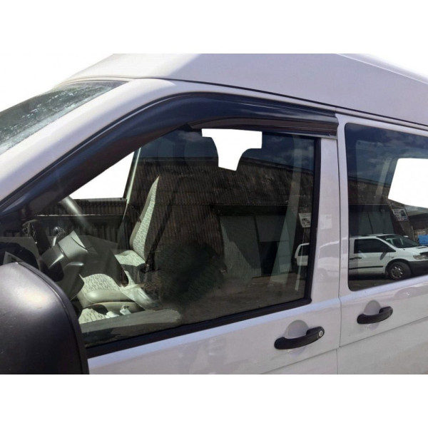 Дефлекторы окон ветровики Volkswagen T-5 / T6 2D 2003-2018 скотч SunPlex (SP-S-11)