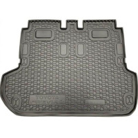 Автомобільний килимок в багажник Toyota Previa 2000-2006 6-7 місць / Гумовий (Avto-Gumm)