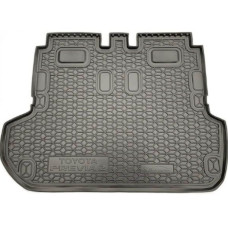 Автомобільний килимок в багажник Toyota Previa 2000-2006 6-7 місць / Гумовий (Avto-Gumm)