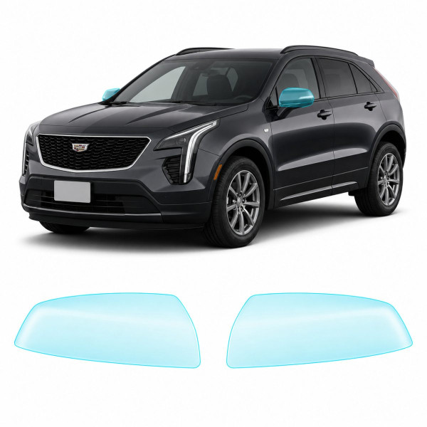 Антигравийная защитная бронепленка по лекалам для Cadillac XT4 I 2019-2023 - зеркала