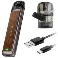 Багаторазова Pod-система Lost Vape Ursa NANO 800mAh 2.5 мл Gunmetal Walnut Wood