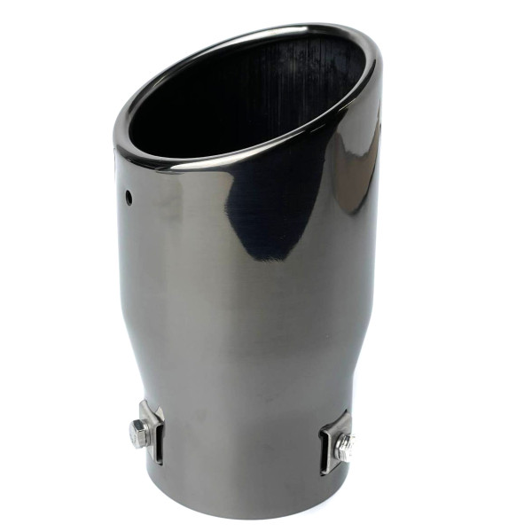Насадка на глушитель Vitol 152x89x76 мм Темный Хром (НГ-0118 BK)