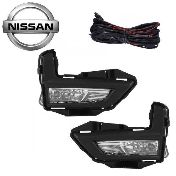 Протитуманні фари для Nissan X-Trail / Rogue 2017-2020 H8-12V 35W Комплект з проводкою (NS-830)