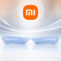 Антигравийная защитная бронепленка по лекалам для Xiaomi SU7 Ultra I 2024- оптика (фары и ПТФ)
