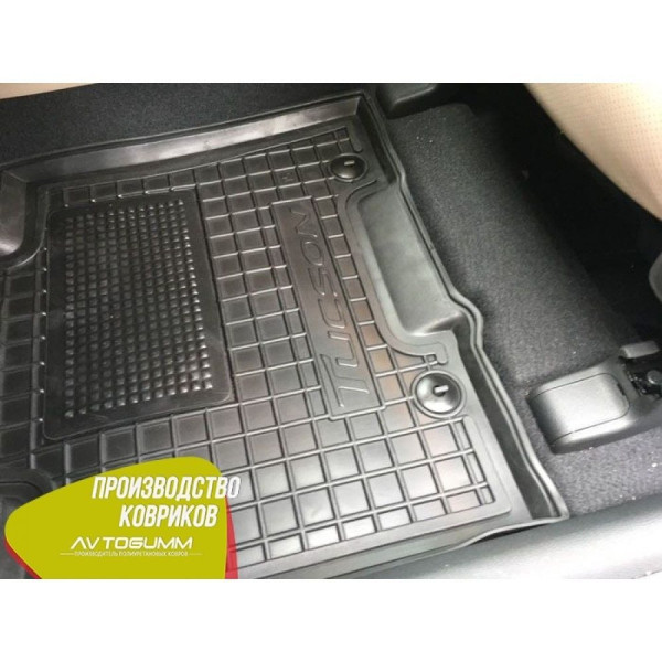 Передні килимки в автомобіль Hyundai Tucson 2016- (Avto-Gumm)