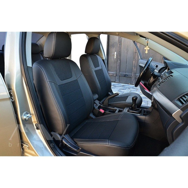 Авточохли модельні MW Brothers для Mitsubishi Lancer X Sportback c 2008