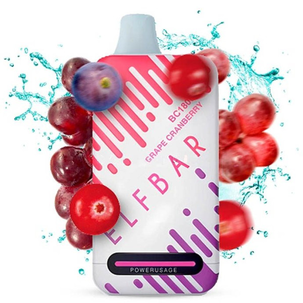 Elf Bar BC 15000 18ml Grape Cranberry (Виноград Клюква) Два режима