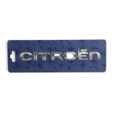 Емблема напис Citroen 1NO C5 скотч 135 x 13 мм