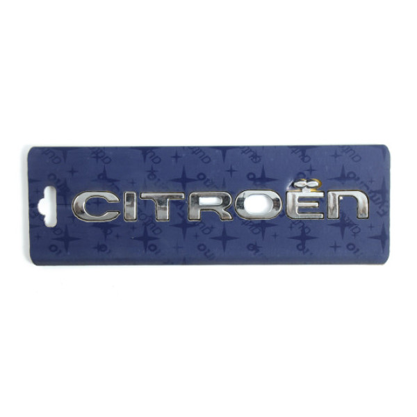 Емблема напис Citroen 1NO C5 скотч 135 x 13 мм