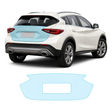 Антигравійна захисна бронеплівка за лекалами для Infiniti QX30 H15 2016-2019 - зона кришки багажника