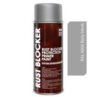 Краска аэрозольная Антиржавчина Deco color 4в1 Rust Blocker 400 мл (RAL 9006) Серебро