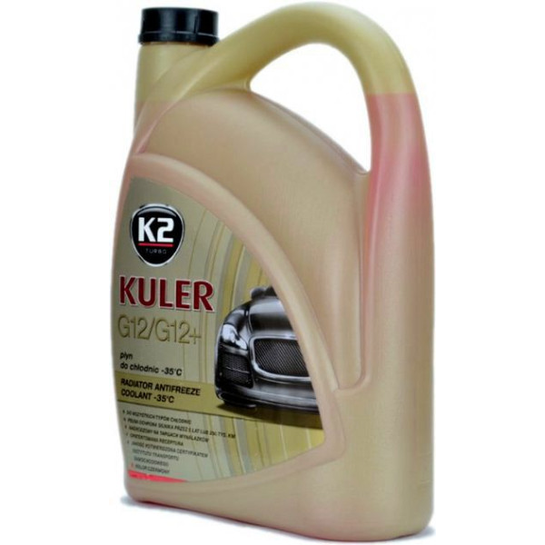 Антифриз готовий K2 Kuler Long Life -35°C Червоний G12 5 л (T205C) (K20262)