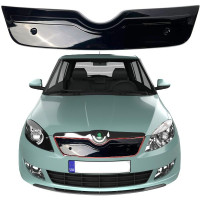 Зимняя Накладка На Skoda Fabia 2 2010-2014 Рестайлинг Решетка Глянець FLY