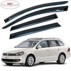 Дефлекторы окон ветровики HIC для Volkswagen Golf V / VI 2003-2013 Variant Оригинал (VW45)