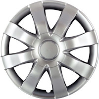 Ковпак колеса з емблемою Renault SKS323 R15 сірий з логотипом на вибір 4 шт