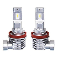LED лампы для авто Pulso M4 H8 H9 H11 H16 LED-chips CREE 9-32V 2x25w 4500Lm 6000K