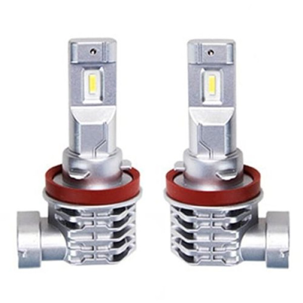 LED лампи для авто Pulso M4 H8 H9 H11 H16 LED-chips CREE 9-32V 2x25w 4500Lm 6000K
