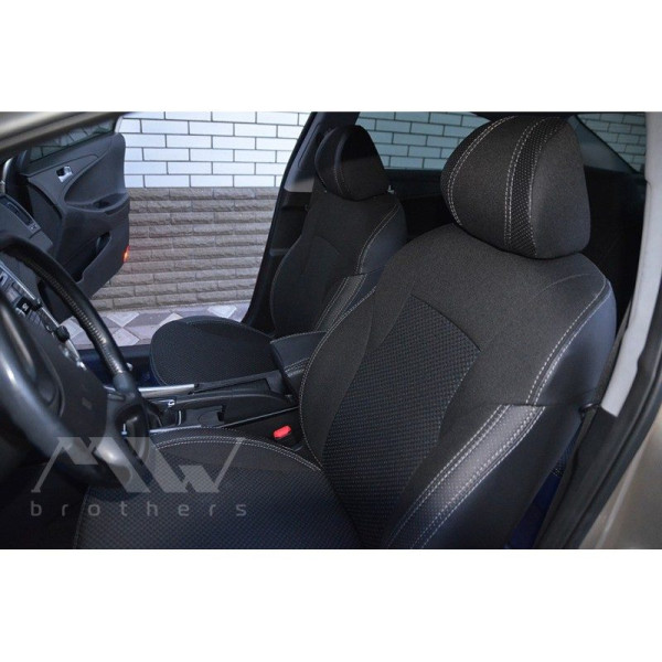 Авточохли модельні MW Brothers для Hyndai Sonata YF c 2010