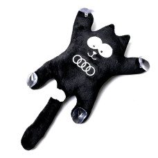 Игрушка на присоске Кот Саймон Audi Черный