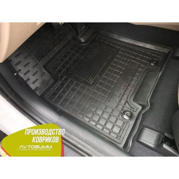 Передні килимки в автомобіль Hyundai Tucson 2016- (Avto-Gumm)