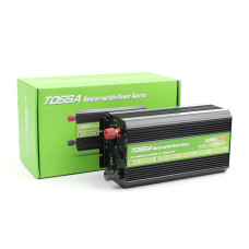 Перетворювач напруги (інвертор) Tossa 12V-220V/2000W Модифікований Синус З Функцією Заряджання UPS (TAU2000L-2000W)
