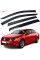 Дефлекторы окон ветровики HIC для Volkswagen Jetta VII 2018- Оригинал (VW76)