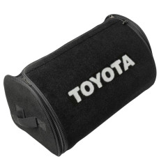 Органайзер саквояж у багажник для Toyota з логотипом Чорний