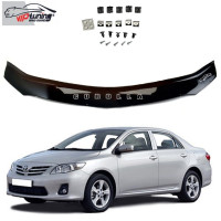 Дефлектор капота мухобойка Toyota Corolla 2007-2012 Евро Крепление (Vip Tuning) TYA29