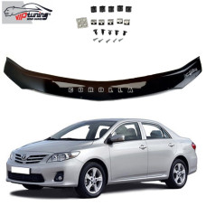 Дефлектор капота мухобойка Toyota Corolla 2007-2012 Евро Крепление (Vip Tuning) TYA29