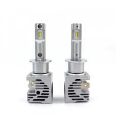 Лампа LED H1 радіатор+кулер 5000Lm M3 Pro /Philips ZES/25W/6000K/IP67/8-48v (2шт) 9міс.гарантія