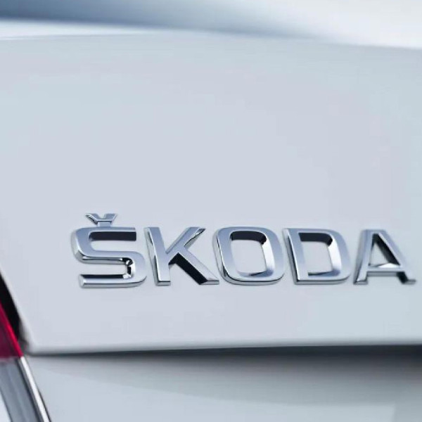 Эмблема для Skoda 150 x 23 мм раздельная 3М Польша (5JA 853 687 2ZZ)