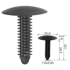 Кліпса для обшивки Ford E9SB6302354ACW (C0300)