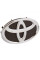 Емблема логотип Toyota 140х95 мм пластик 4 пуклей Туреччина