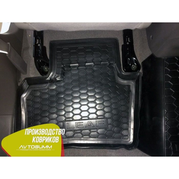 Автомобільні килимки в салон Nissan Leaf 2012-/2018- (Avto-Gumm)