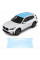 Антигравійна захисна бронеплівка за лекалами для BMW iX1 U11 2022- зона даху