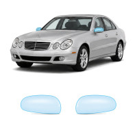Антигравийная защитная бронепленка по лекалам для Mercedes-Benz E-Class W211 2002-2006 - зеркала