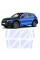 Антигравийная защитная бронепленка по лекалам для Audi Q5 FY 2017-2020 - зоны дверей и стойки окон