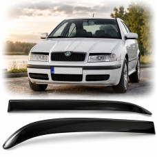 Реснички фар для Skoda Octavia Tur 1997-2012 Voron Glass