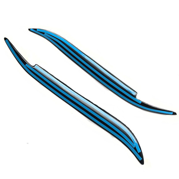 Реснички фар для BMW E39 1996-2002 2 шт Voron Glass