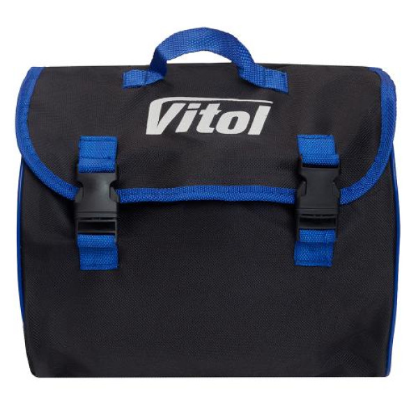 Компрессор автомобильный двухпоршневой Vitol 12V 360вт 85л 15Атм 150psi с дефлятором (K-74)