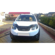 Дефлектор капота мухобойка Chery IndiS S18D/(Chery Beat) 2011-