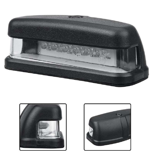 LED Підсвічування Номери універсальні 6 діодів IP67 49 х 111 х 40 мм 2 шт (PZD-0022)