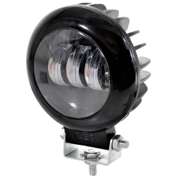 LED фара Brevia 10-30V 30W (3x10W) 2700lm Алюмінієвий корпус IP68 (10602QLX1)