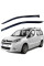 Дефлектори вікон ветровики для Citroen Berlingo II 2008-2018 Скотч 3M 2 шт Voron Glass