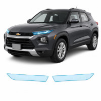 Антигравійна захисна бронеплівка за лекалами для Chevrolet Trailblazer I 2021- оптика (фари та ПТФ)