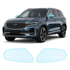 Антигравійна захисна бронеплівка за лекалами для Geely Monjaro I 2022-2024 - дзеркала