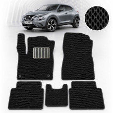 Коврики в салон EVA для Nissan Juke II 2019- (Металлический подпятник) 5 шт